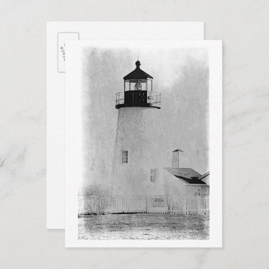 Pemaquid Point Lighthouse in Maine Briefkaart (Voorkant / Achterkant)