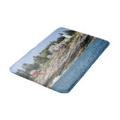Pemaquid Point Lighthouse, Maine Bath Mat (Gekanteld)