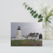 Pemaquid Point Lighthouse, Maine Briefkaart (Staand voorkant)