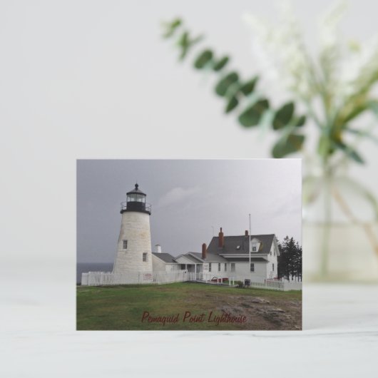 Pemaquid Point Lighthouse, Maine Briefkaart (Staand voorkant)