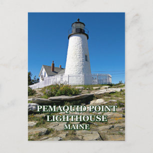 Pemaquid Point Lighthouse, Maine Briefkaart