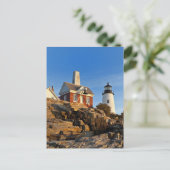 Pemaquid Point Lighthouse, Maine Briefkaart (Staand voorkant)