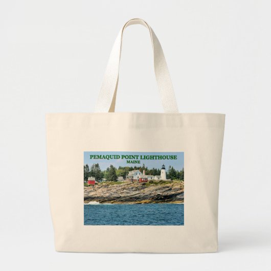 Pemaquid Point Lighthouse, Maine Canvas tas (Voorkant)