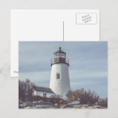 Pemaquid Point Lighthouse Maine Coast Briefkaart (Voorkant / Achterkant)