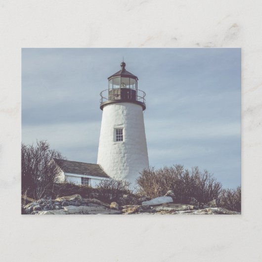 Pemaquid Point Lighthouse Maine Coast Briefkaart (Voorkant)