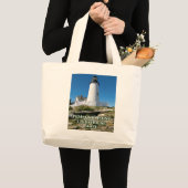 Pemaquid Point Lighthouse, Maine Grote Tote Bag (Voorkant (product))