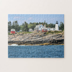 Pemaquid Point Lighthouse, Maine Jigzaag Puzzle Legpuzzel