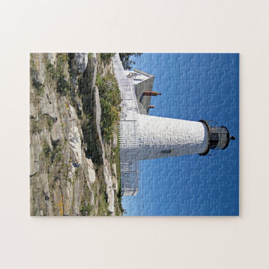 Pemaquid Point Lighthouse, Maine Legpuzzel (Horizontaal)