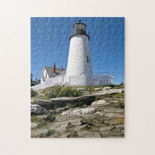 Pemaquid Point Lighthouse, Maine Legpuzzel (Verticaal)
