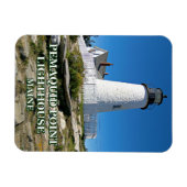 Pemaquid Point Lighthouse, Maine Magneet (Horizontaal)