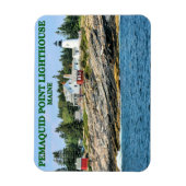 Pemaquid Point Lighthouse, Maine Magnet Magneet (Verticaal)