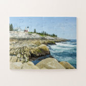 Pemaquid Point Lighthouse Maine oversize Legpuzzel (Horizontaal)