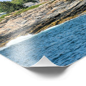 Pemaquid Point Lighthouse Maine Photo Print Foto Afdruk (Hoek)