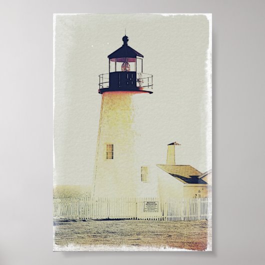 Pemaquid Point Lighthouse Maine Poster (Voorkant)