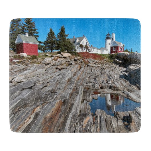 Pemaquid Point Lighthouse, Maine snijplank (Voorkant)