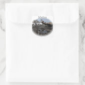 Pemaquid Point Lighthouse Maine Vierkante Sticker (Tas)