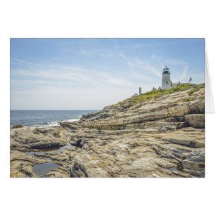 Pemaquid Point Lighthouse Maine Wenskaart
