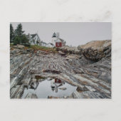 Pemaquid Point Lighthouse Postcard Briefkaart (Voorkant)