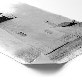 Pemaquid Point Maine Lighthouse B&W Poster Print (Hoek)