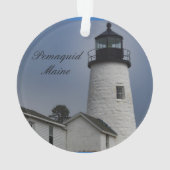 Pemaquid Point Ornament (achterkant)