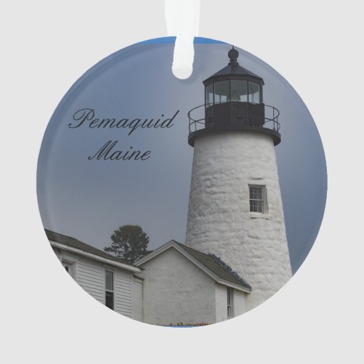 Pemaquid Point Ornament (achterkant)