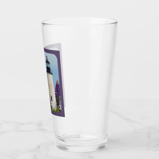 Pemaquid Point Plum Coastal Maine Lighthouse Glas (Links)