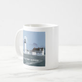 Pemaquid Point-vuurtoren Koffiemok (Voorkant links)