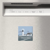 Pemaquid Point-vuurtoren Magneet (Insitu (Vaatwasser))