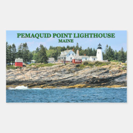 Pemaquid Point Vuurtoren, Maine Stickers