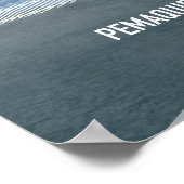 Pemaquid Point-vuurtoren Poster (Hoek)