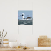Pemaquid Point-vuurtoren Poster (Keuken)