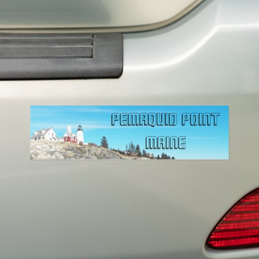 Pemaquidpunt Bumpersticker (Op auto)