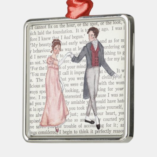 Pemberley Ball Metalen Ornament (Links)