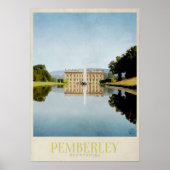 Pemberley Travel Poster (Voorkant)