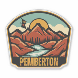 Pemberton, Brits-Columbia Sticker