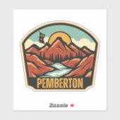 Pemberton, Brits-Columbia Sticker (Vel)