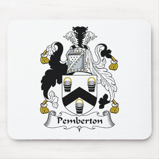 Pemberton Family Crest Muismat (Voorkant)