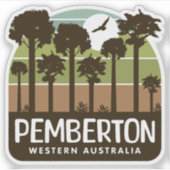 Pemberton, Sticker van Western Australië (Voorkant)