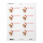 Pembroke Corgi Christmas Gift Labels<br><div class="desc">Pembroke Welsh Corgi Christmas gift labels are a perfecte match voor Corgi Christmas wrapping paper.</div>