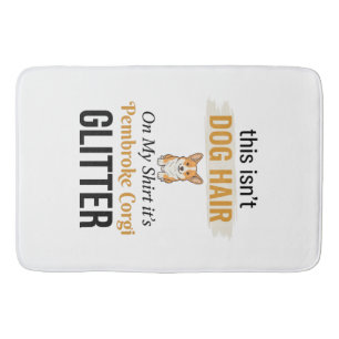 Pembroke Corgi Glitter Grappige Hond Liefhebber On Badmat