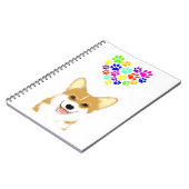 Pembroke Corgi  Notitieboek (Linkerzijde)