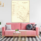 Pembroke, Merrimack Co Canvas Afdruk (Insitu (Woonkamer))