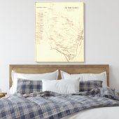 Pembroke, Merrimack Co Canvas Afdruk (Insitu (Slaapkamer))