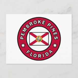 Pembroke Pines Florida Briefkaart