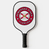 Pembroke Pines Florida Pickleball Paddle (Voorkant)