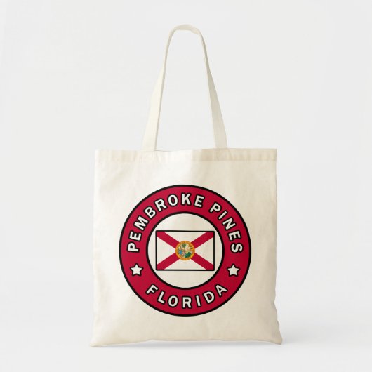 Pembroke Pines Florida Tote Bag (Voorkant)