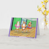 Pembroke Welse Corgi Kaart (Gele Bloem)