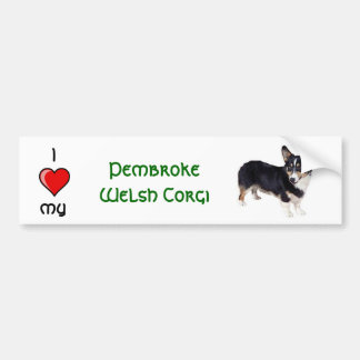 Pembroke Welsh Corge Bumpersticker