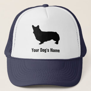 Pembroke Welsh Corgi ウ ・ コ ー op シ,ュ op het scherm; Trucker Pet