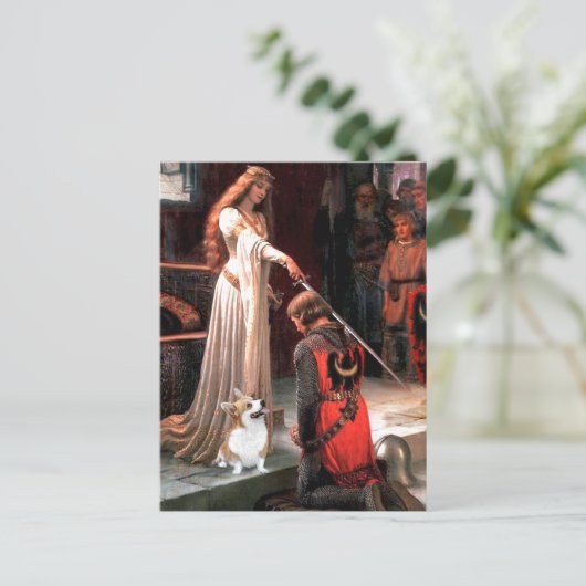 Pembroke Welsh Corgi 2 Briefkaart (Staand voorkant)